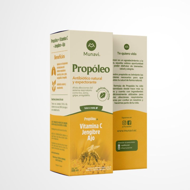 Propóleo (jarabe Munavi)